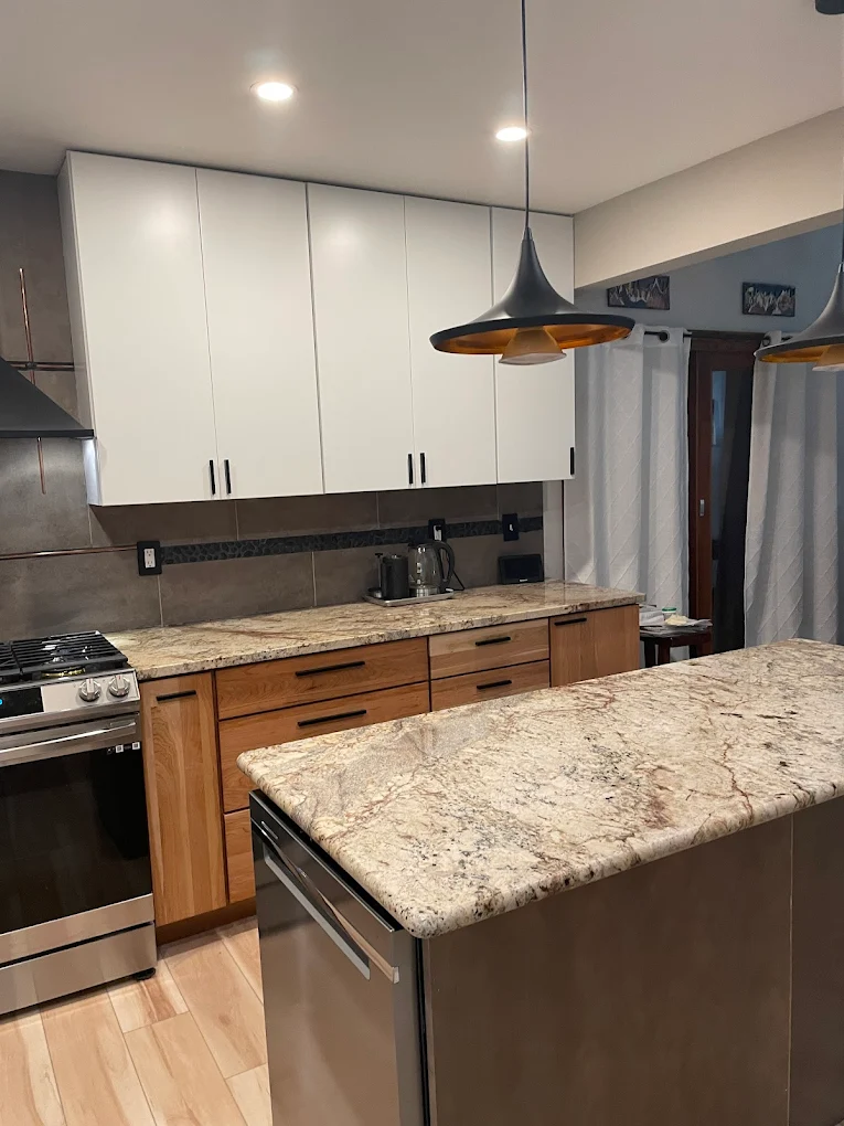 Completed Small Kitchen Remodel by Grand Rapids Contracting