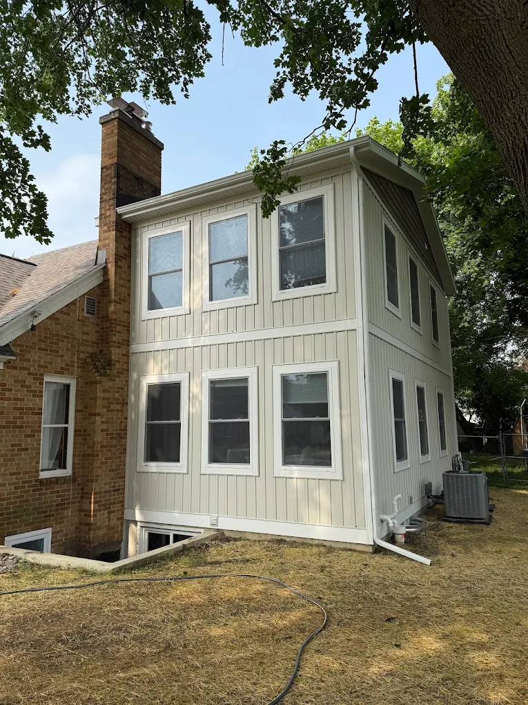 Two Story Home Addition Completed Siding - Grand Rapids Contracting
